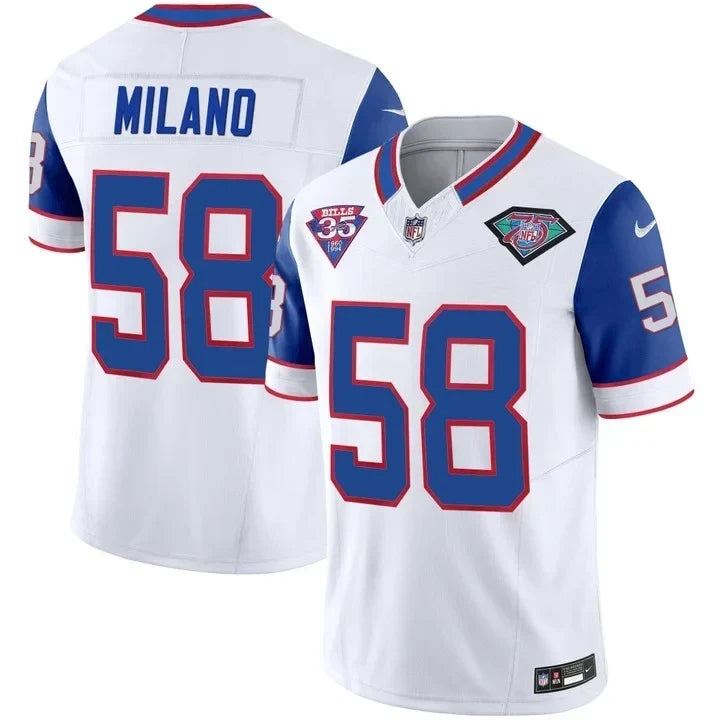 Men's Buffalo Bills 1994 Throwback Vapor Jersey - All Stitched