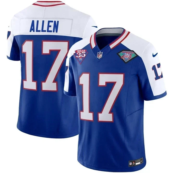 Men's Buffalo Bills 1994 Throwback Vapor Jersey - All Stitched