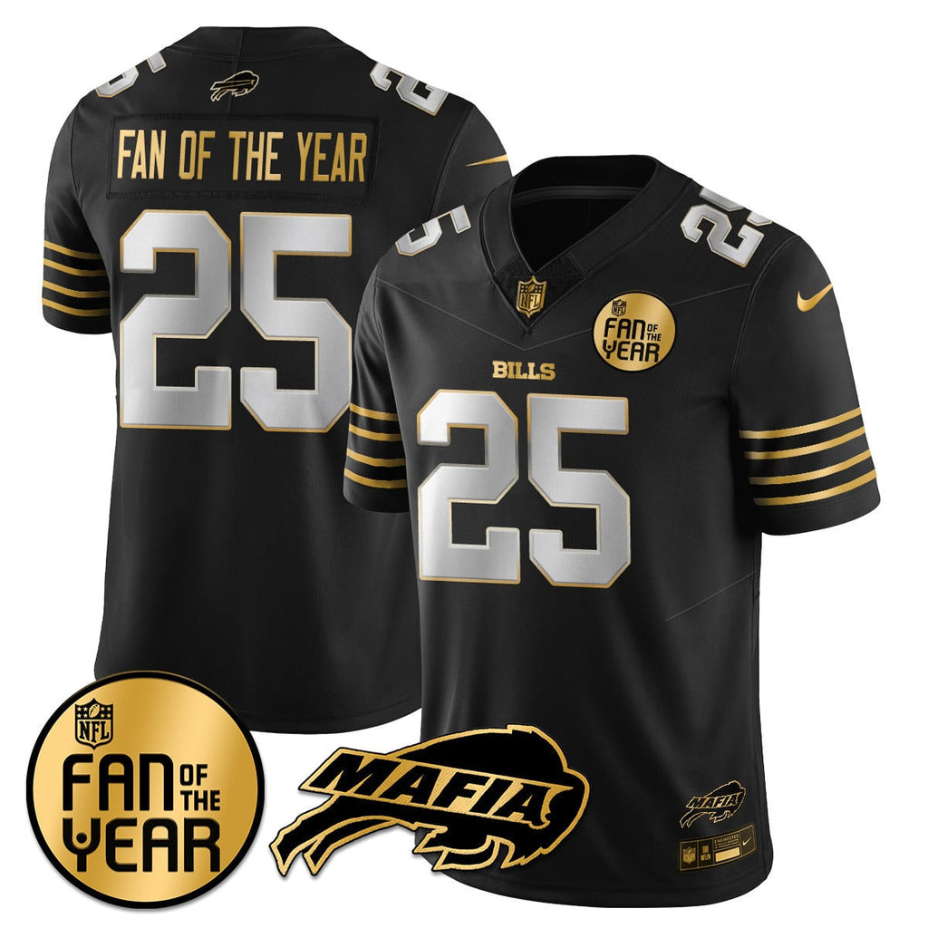 Women's Buffalo Bills "Fan Of The Year" Jersey - All Stitched