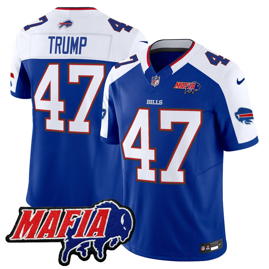 Men's Buffalo Bills 2024 Bills Mafia Patch Vapor Limited Jersey - All Stitched