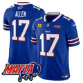 Men's Buffalo Bills 2024 Bills Mafia Patch Vapor Limited Jersey - All Stitched