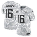 Trevor Lawrence Jacksonville Jaguars 2024 Salute To Service Arctic Camo Jersey - All Stitched