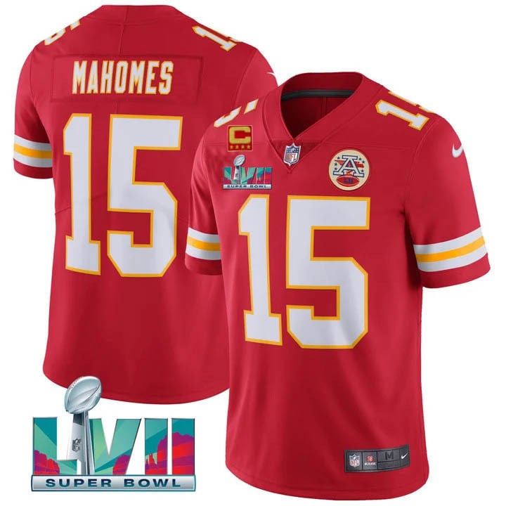 Youth's Kansas City Chiefs Players Limited Jersey - Super Bowl LVII Patch