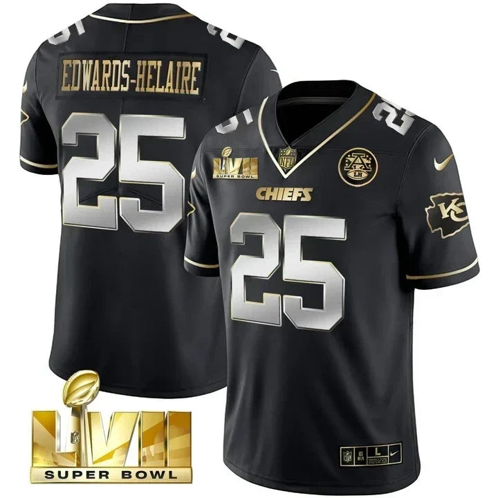 Men's Kansas City Chiefs Super Bowl Vapor Limited Jersey - All Stitched