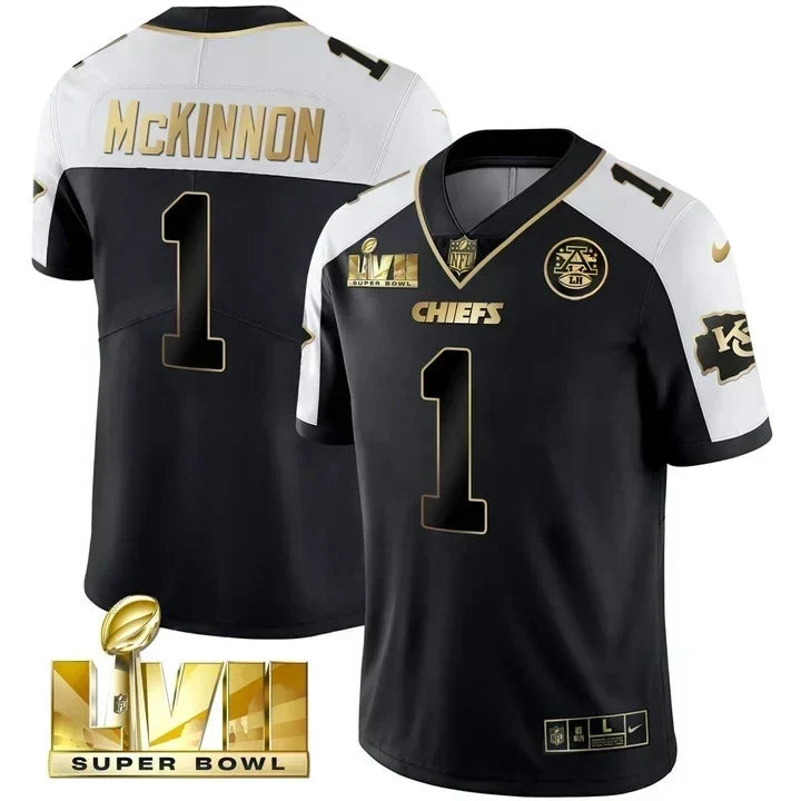 Men's Kansas City Chiefs Super Bowl Vapor Limited Jersey - All Stitched