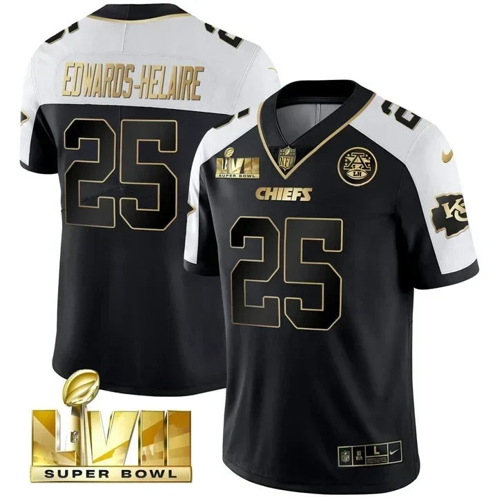 Men's Kansas City Chiefs Super Bowl Vapor Limited Jersey - All Stitched