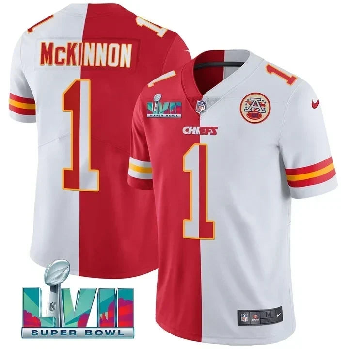 Men's Kansas City Chiefs Super Bowl Vapor Limited Jersey - All Stitched