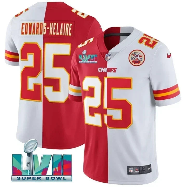 Men's Kansas City Chiefs Super Bowl Vapor Limited Jersey - All Stitched