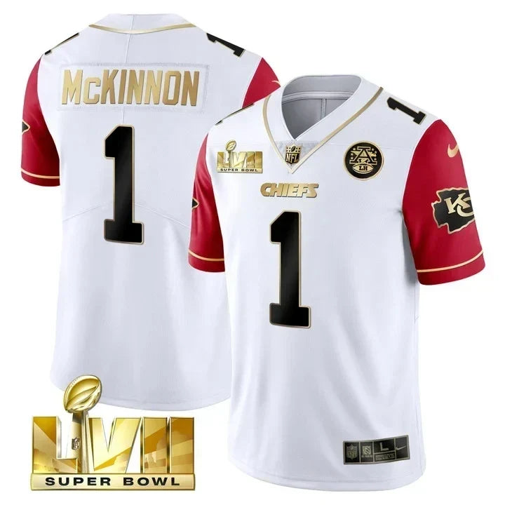 Men's Kansas City Chiefs Super Bowl Vapor Limited Jersey - All Stitched