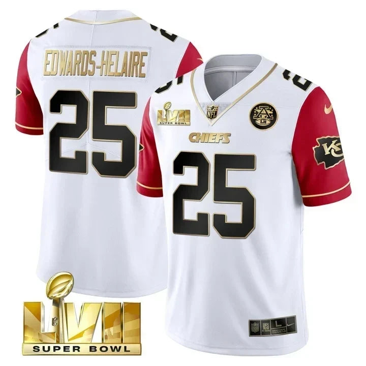 Men's Kansas City Chiefs Super Bowl Vapor Limited Jersey - All Stitched