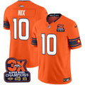 Men's Denver Broncos 3x Patch Colorado Flag Vapor Limited Jersey - All Stitched