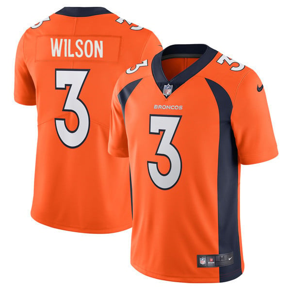 Men's Russell Wilson #3 Denver Broncos Jersey ??? All Stitched