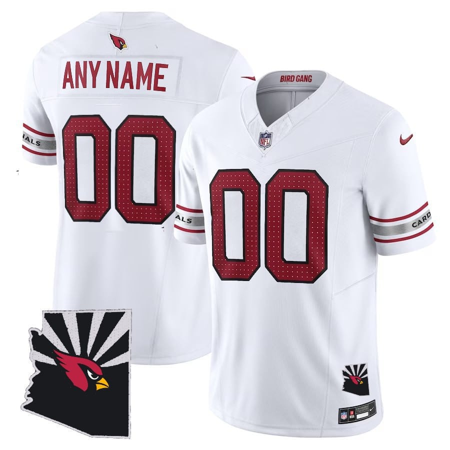 Men's Arizona Cardinals Black Vapor F.U.S.E. Limited Jersey - Arizona Map