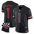 Men's Arizona Cardinals Black Vapor F.U.S.E. Limited Jersey - Arizona Map