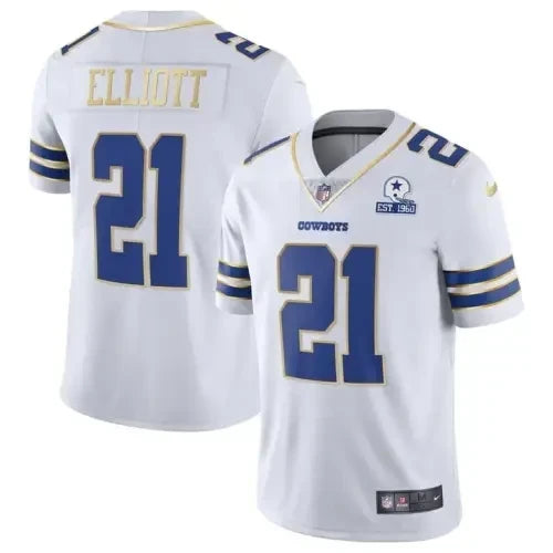 Ezekiel Elliott Dallas Cowboys Collection Jersey – All Stitched