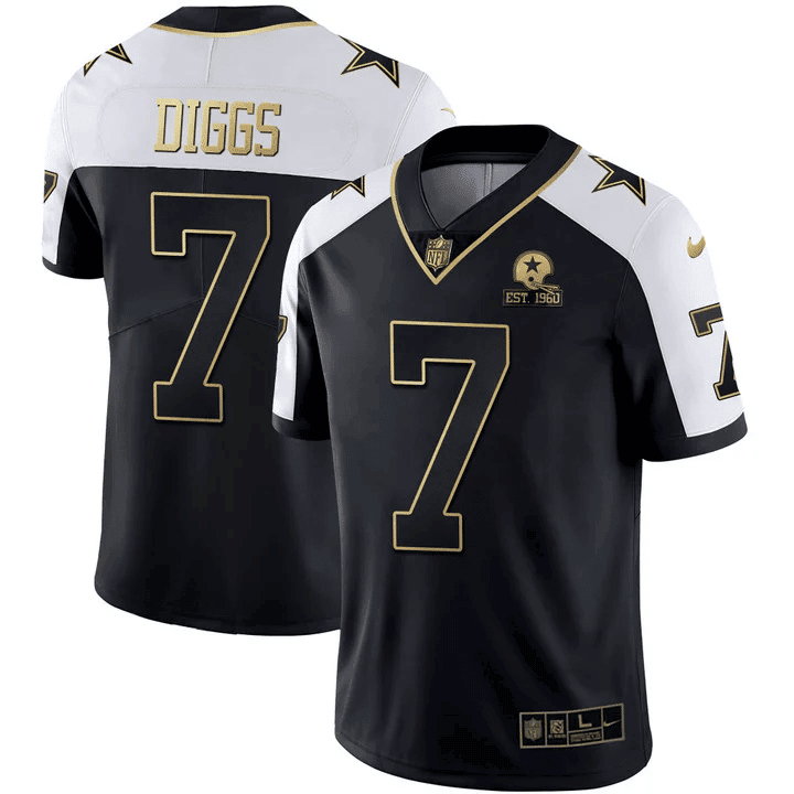 DALLAS COWBOYS ALTERNATE VAPOR BLACK GOLD LIMITED JERSEY - ALL STITCHED