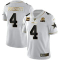 Dallas Cowboys White Gold Jersey EST 1960 Patch - All Stitched