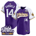 Men's Minnesota Vikings King Of The North Patch Vapor Premier Limited Jersey - All Stitched