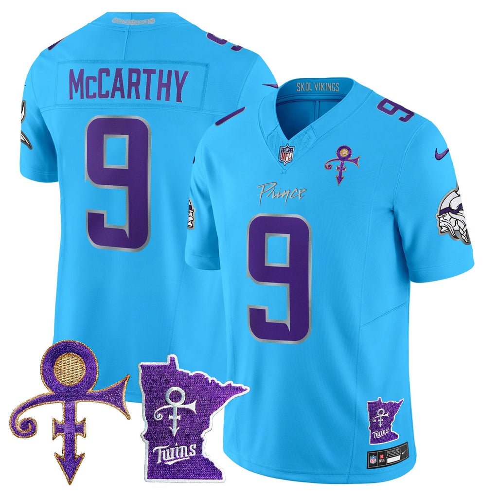 Men's Minnesota Vikings 2024 Prince Vapor Limited Jersey V2 - All Stitched