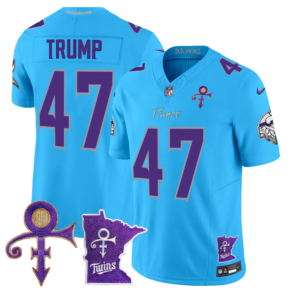 Men's Minnesota Vikings 2024 Prince Vapor Limited Jersey V2 - All Stitched