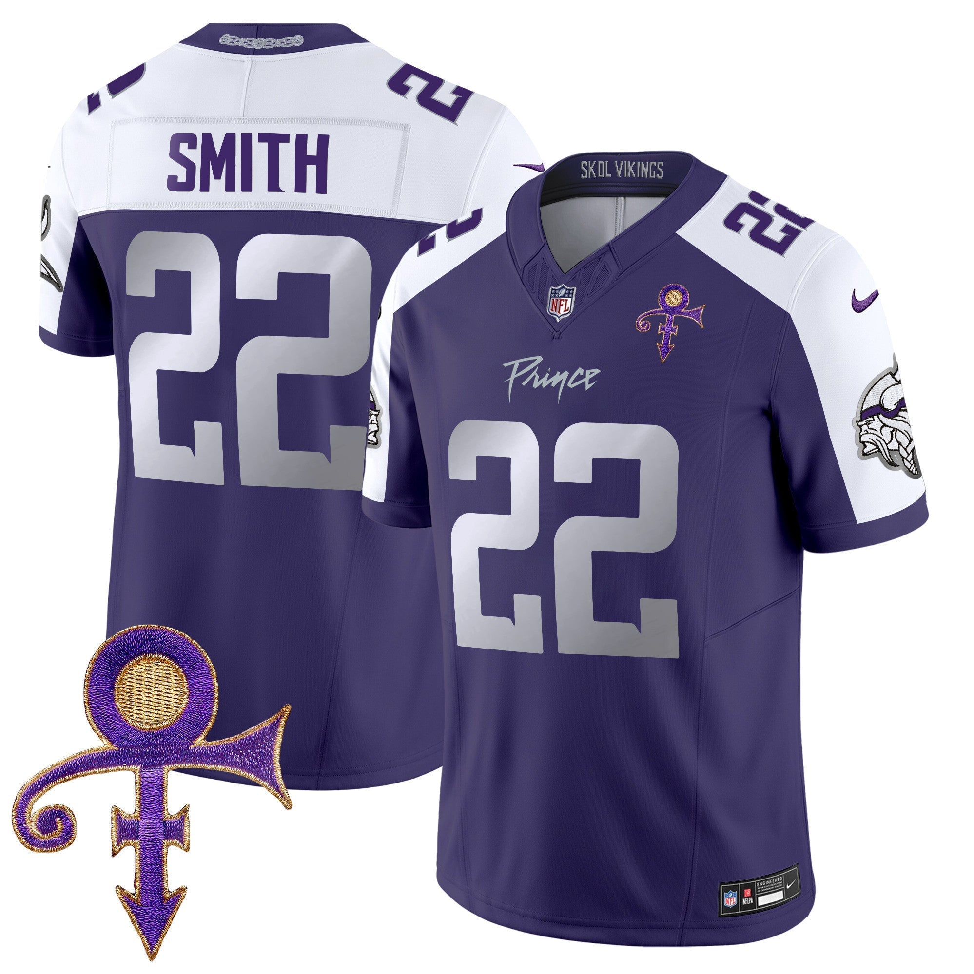 Men's Minnesota Vikings 2024 Prince Vapor Limited Jersey - All Stitched