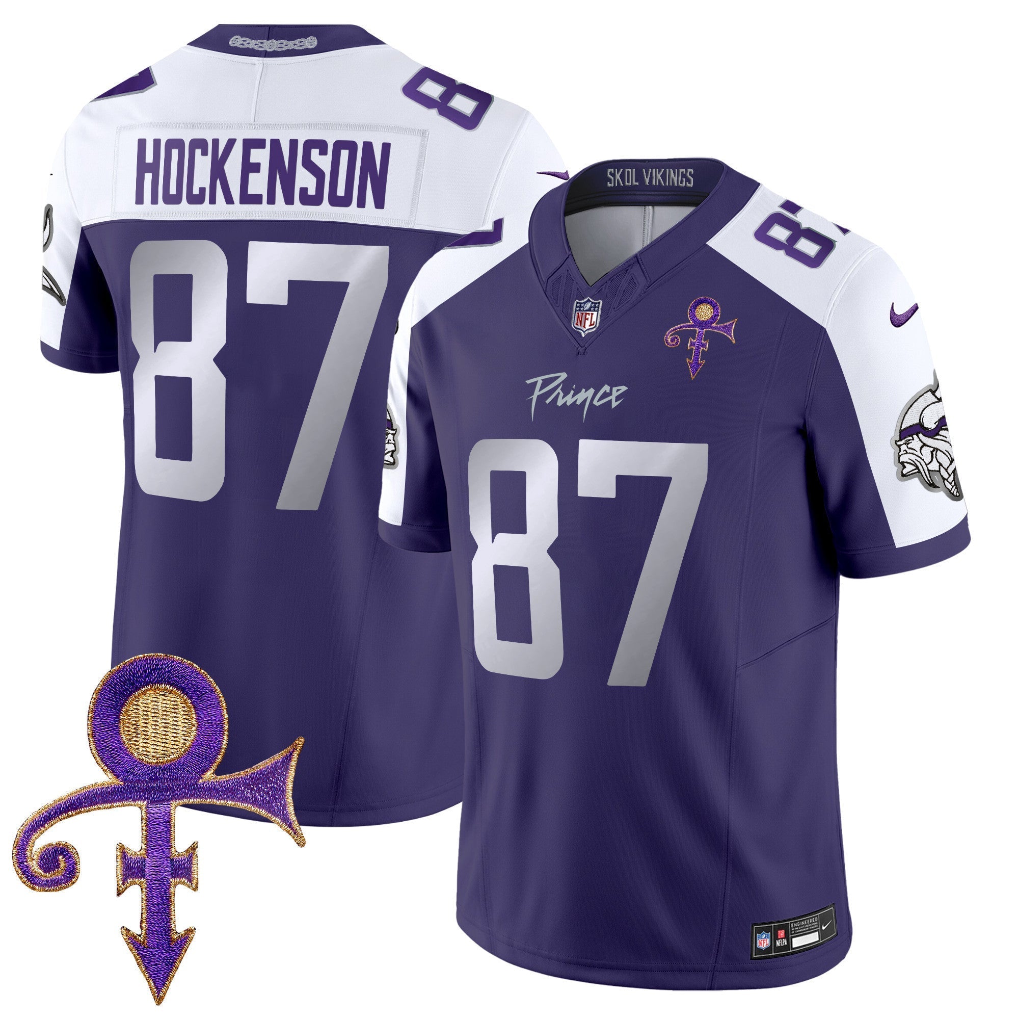 Men's Minnesota Vikings 2024 Prince Vapor Limited Jersey - All Stitched