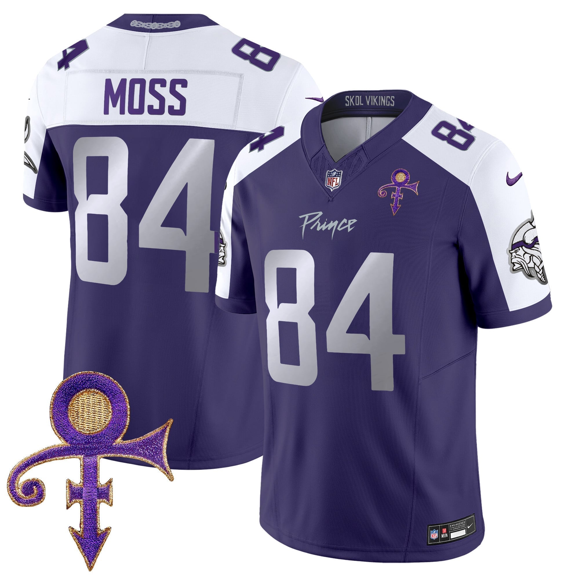 Men's Minnesota Vikings 2024 Prince Vapor Limited Jersey - All Stitched