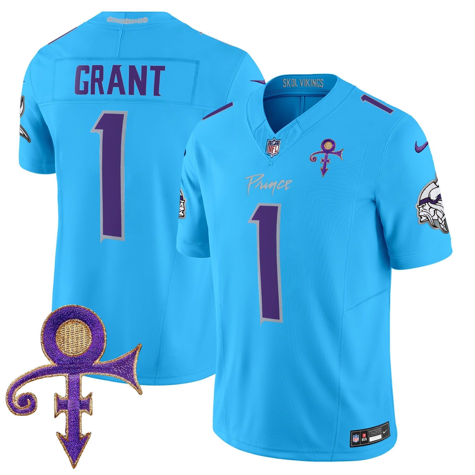 Men's Minnesota Vikings 2024 Prince Vapor Limited Jersey - All Stitched