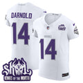 Men's Minnesota Vikings 2024 Winter Warrior Skol Patch Vapor Elite Jersey - All Stitched