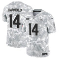 Minnesota Vikings 2024 Salute to Service Vapor Limited Jersey - Arctic Camo - All Stitched