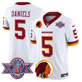 Men's Washington Redskins Throwback 1992 Super Bowl XXVI Patch Vapor Limited Jersey V2 - All Stitched