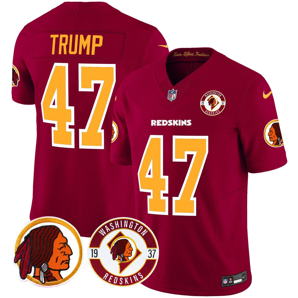 Men's Washington Redskins 2024 Vapor Limited Jersey - Est. 1937 Patch - All Stitched