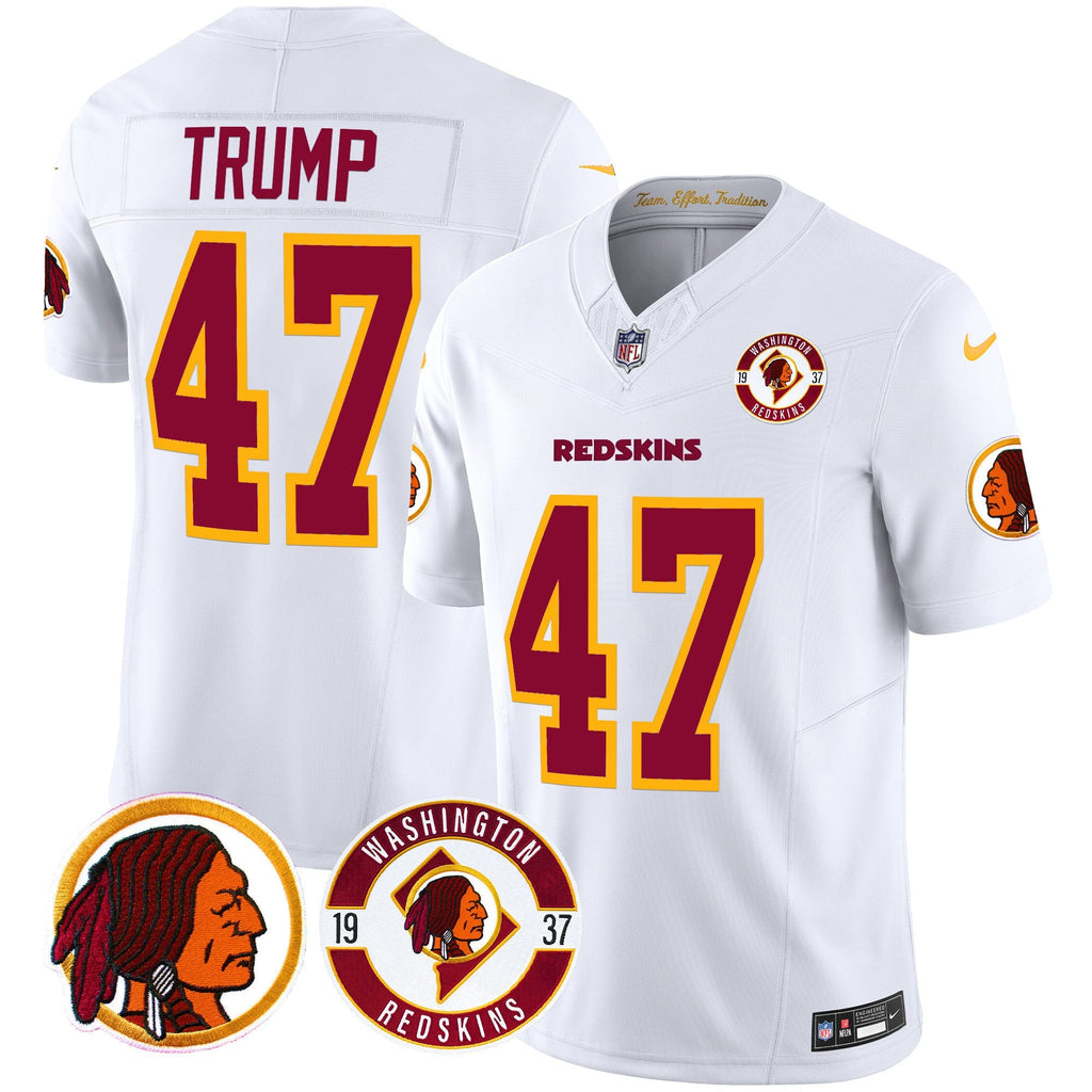 Men's Washington Redskins 2024 Vapor Limited Jersey - Est. 1937 Patch - All Stitched