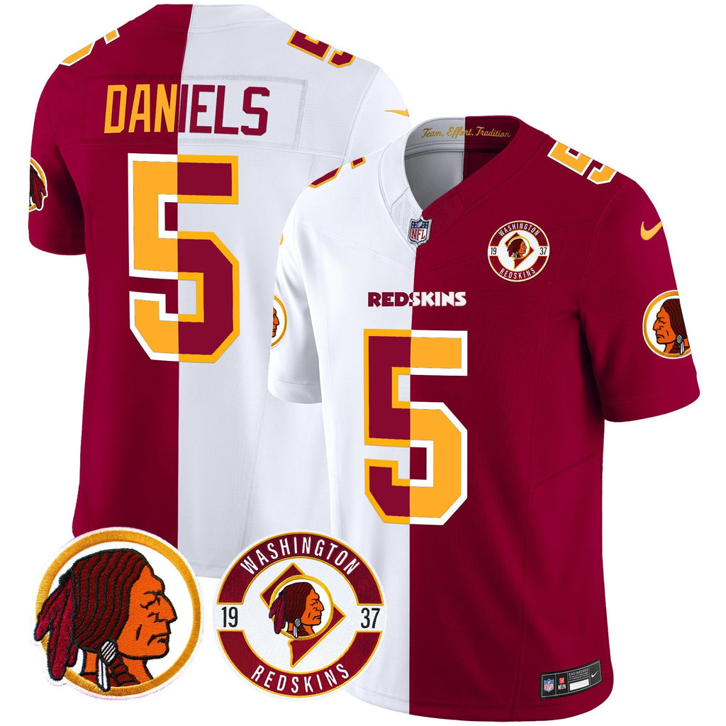 Men's Washington Redskins 2024 Vapor Limited Jersey - Est. 1937 Patch - All Stitched