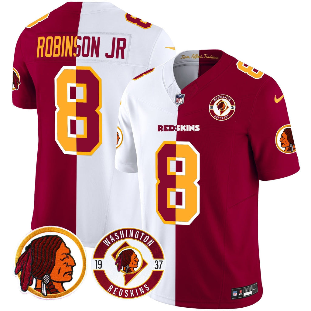 Men's Washington Redskins 2024 Vapor Limited Jersey - Est. 1937 Patch - All Stitched