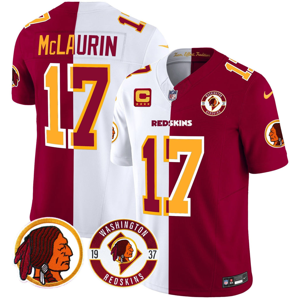 Men's Washington Redskins 2024 Vapor Limited Jersey - Est. 1937 Patch - All Stitched