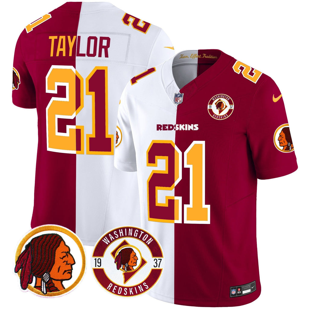 Men's Washington Redskins 2024 Vapor Limited Jersey - Est. 1937 Patch - All Stitched
