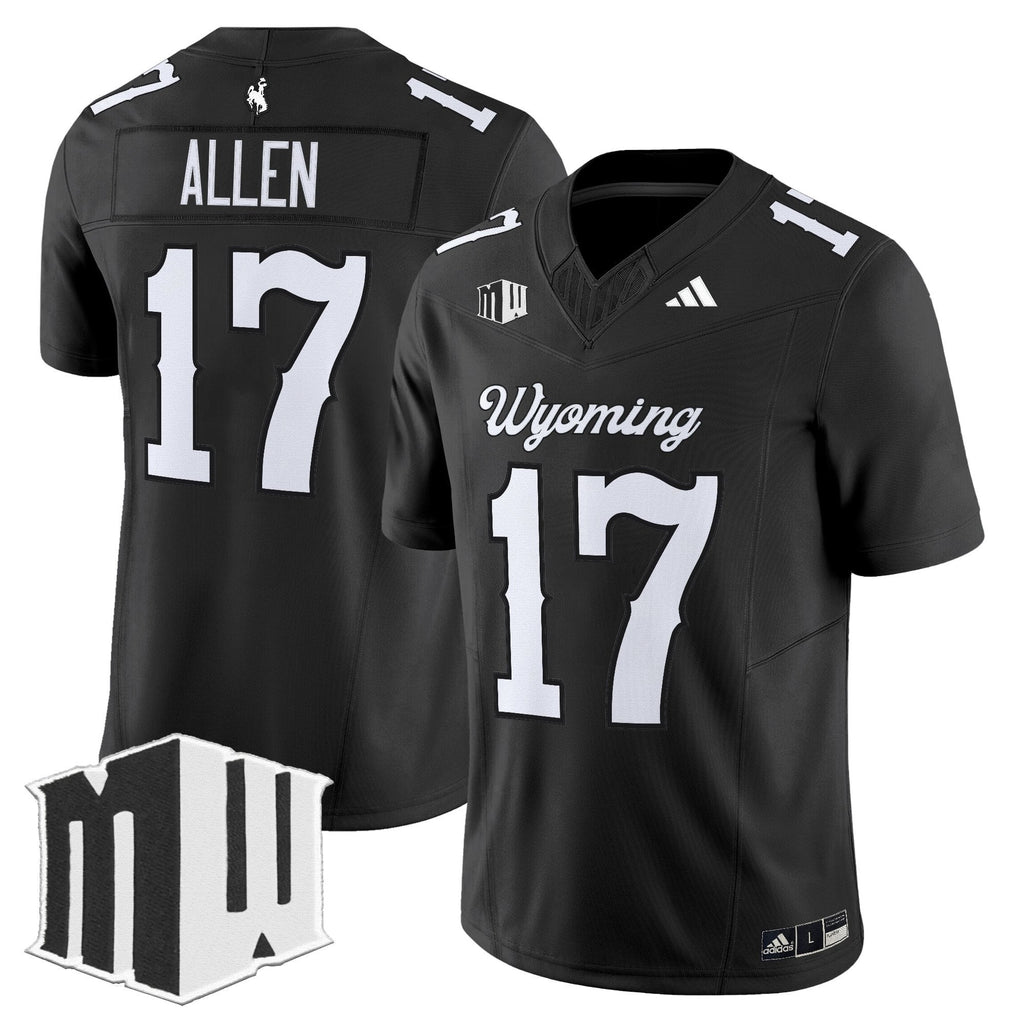 Men's Wyoming Cowboys 2025 Vapor Limited Jersey - All Stitched