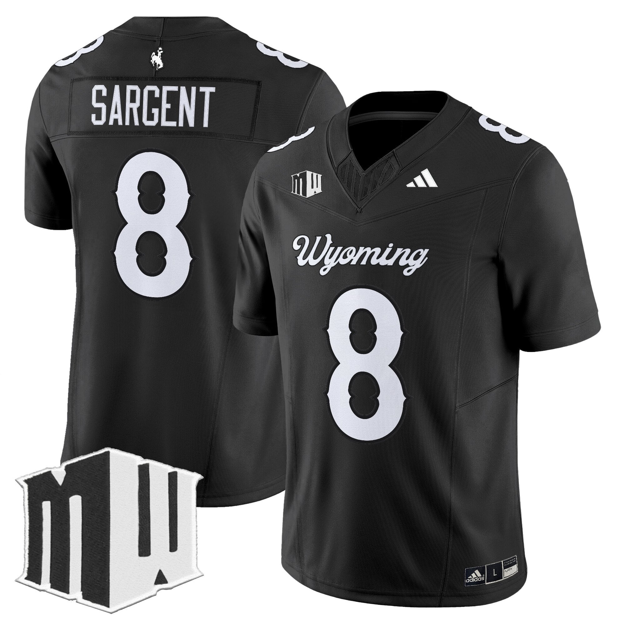 Men's Wyoming Cowboys 2025 Vapor Limited Jersey - All Stitched