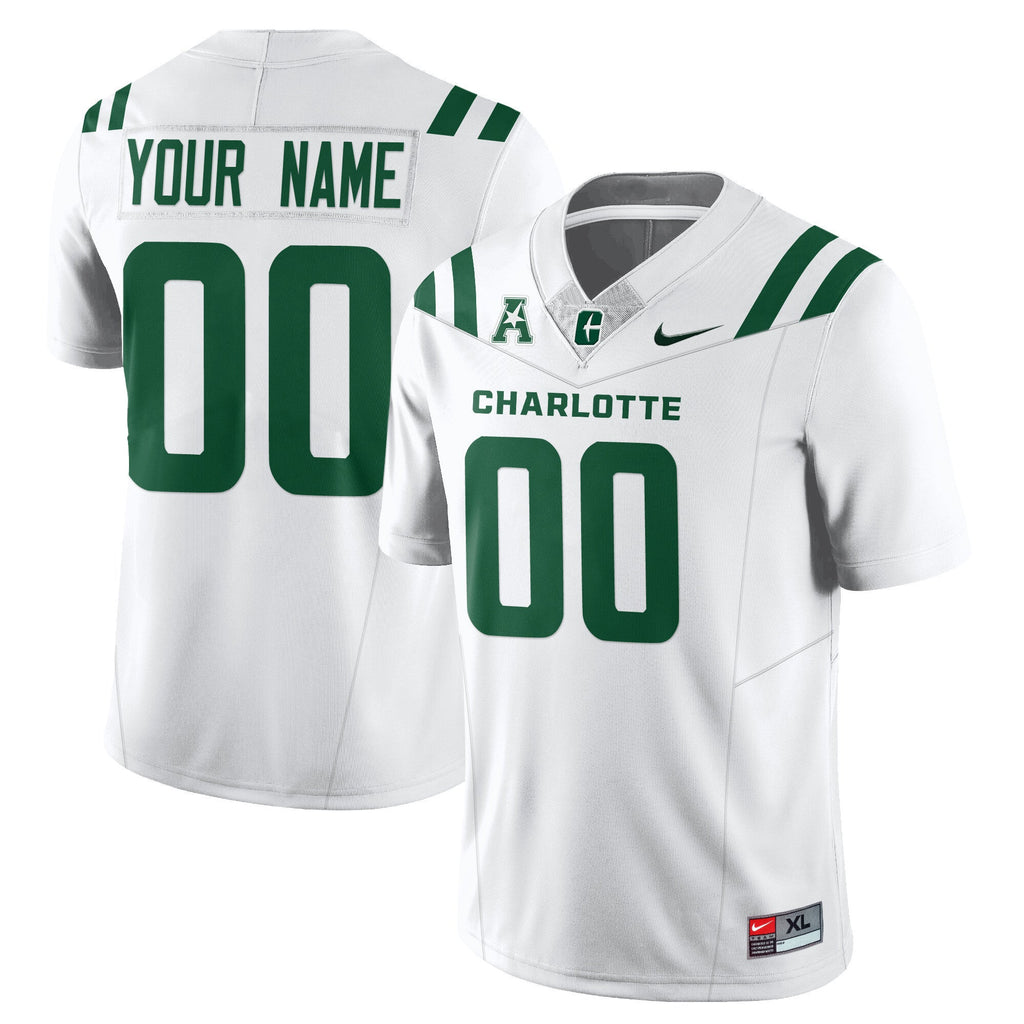 Men's Charlotte 49ers Football 2025 Vapor Limited Jersey - All Stitched