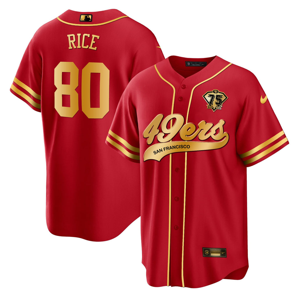Men's 49ers Cool Base Gold Limited Jersey V2 - All Stitched