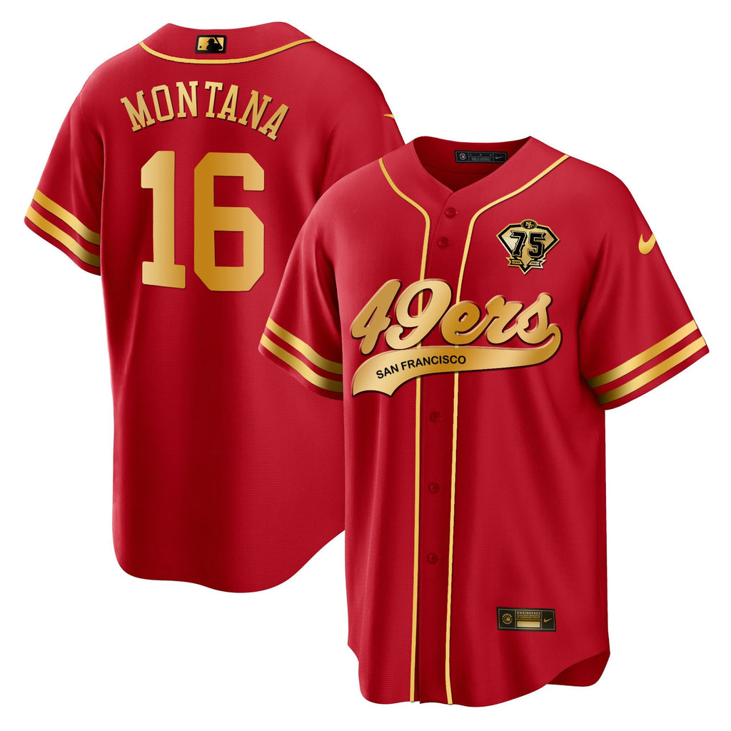 Men's 49ers Cool Base Gold Limited Jersey V2 - All Stitched