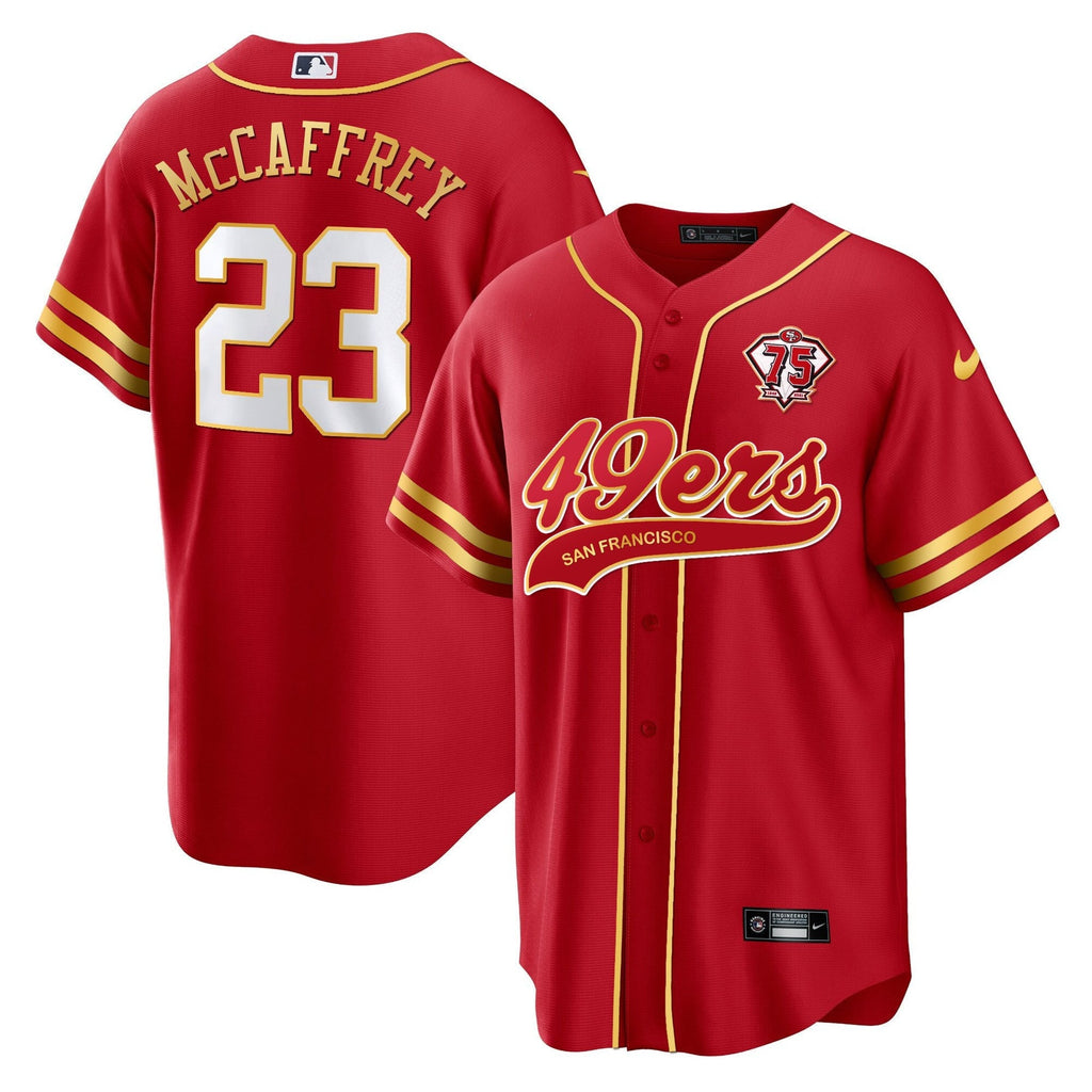 Men's 49ers Cool Base Gold Limited Jersey V2 - All Stitched