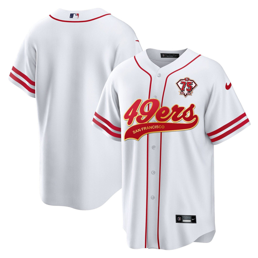 Men's 49ers Cool Base Gold Limited Jersey V2 - All Stitched