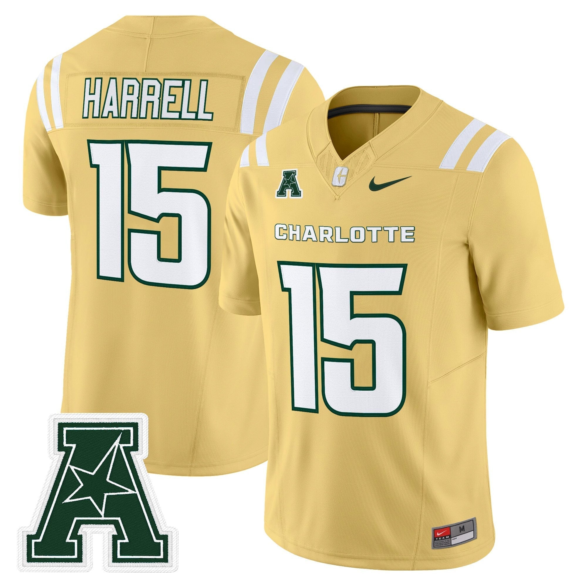 Men's Charlotte 49ers 2025 Vapor Limited Jersey - All Stitched