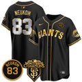 Women's Giants Bill Neukom Memories Jersey - 2010 World Series Champions - All Stitched