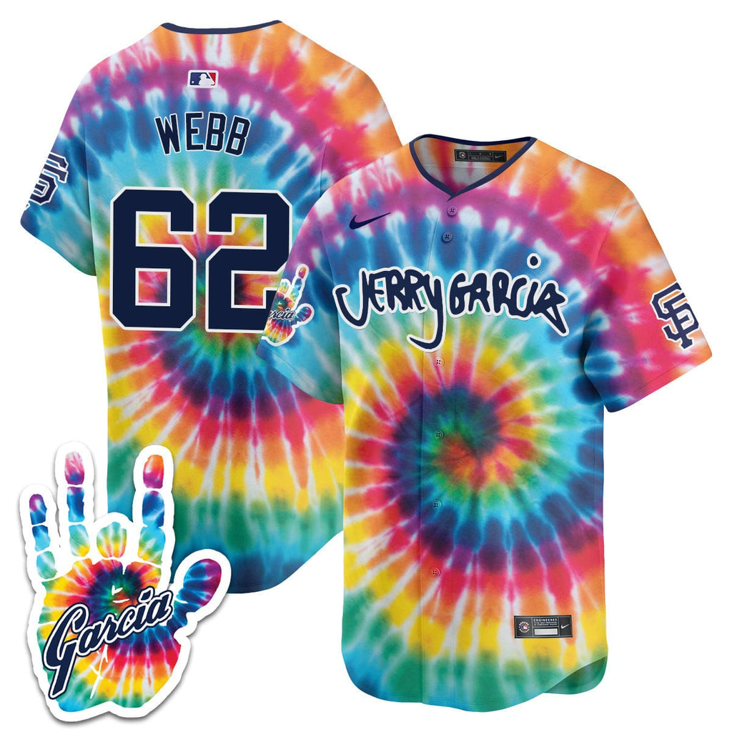 Men's Giants Jerry Garcia 2024 Limited Jersey V2