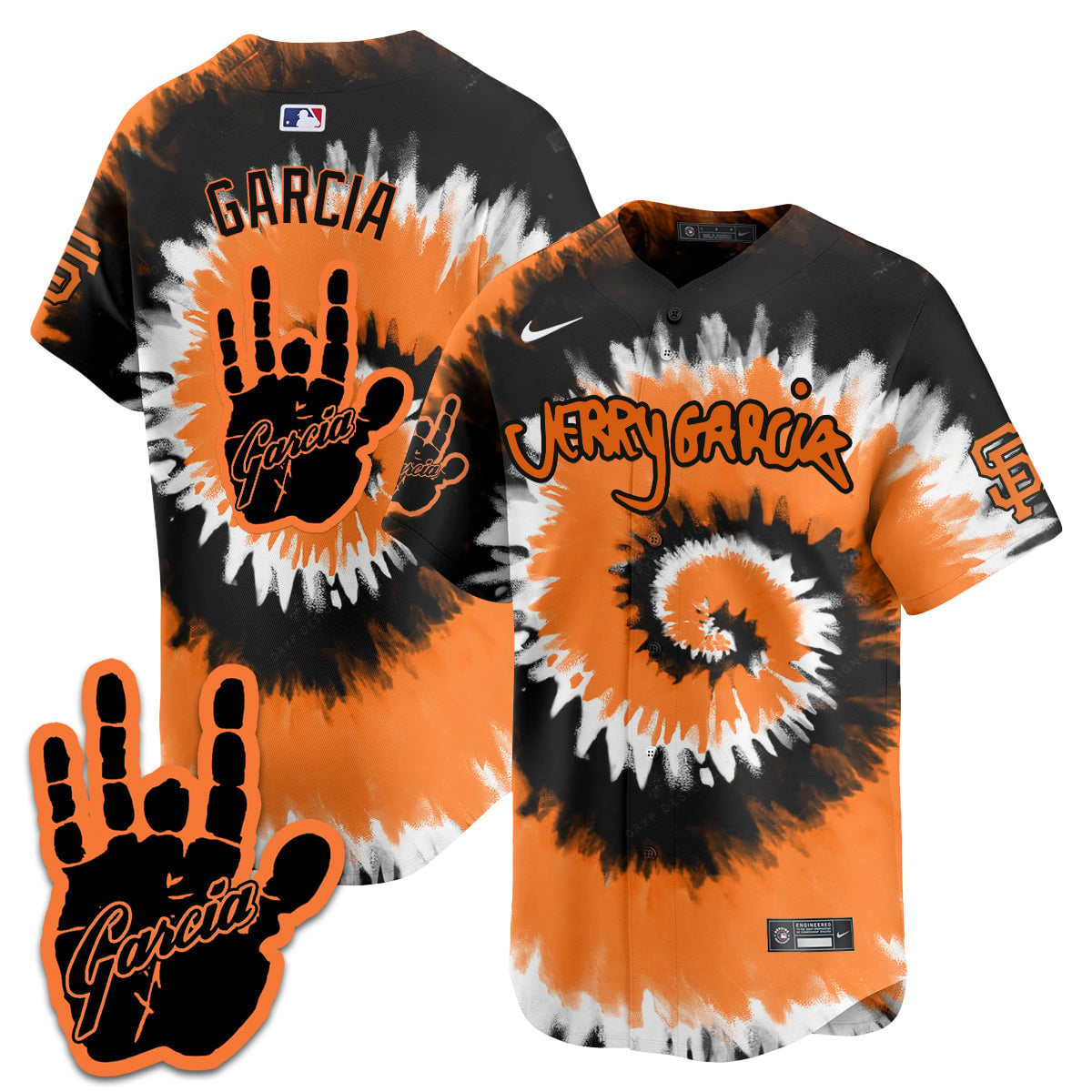 Men's Giants Jerry Garcia 2024 Limited Jersey V2
