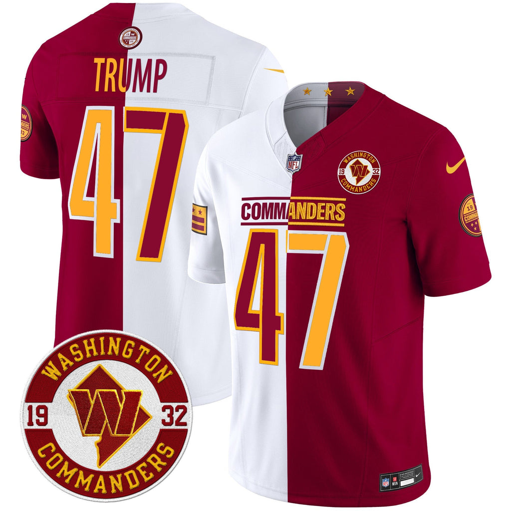 Men's Washington Commanders 2024 Vapor Limited Jersey - Est. 1932 Patch - All Stitched