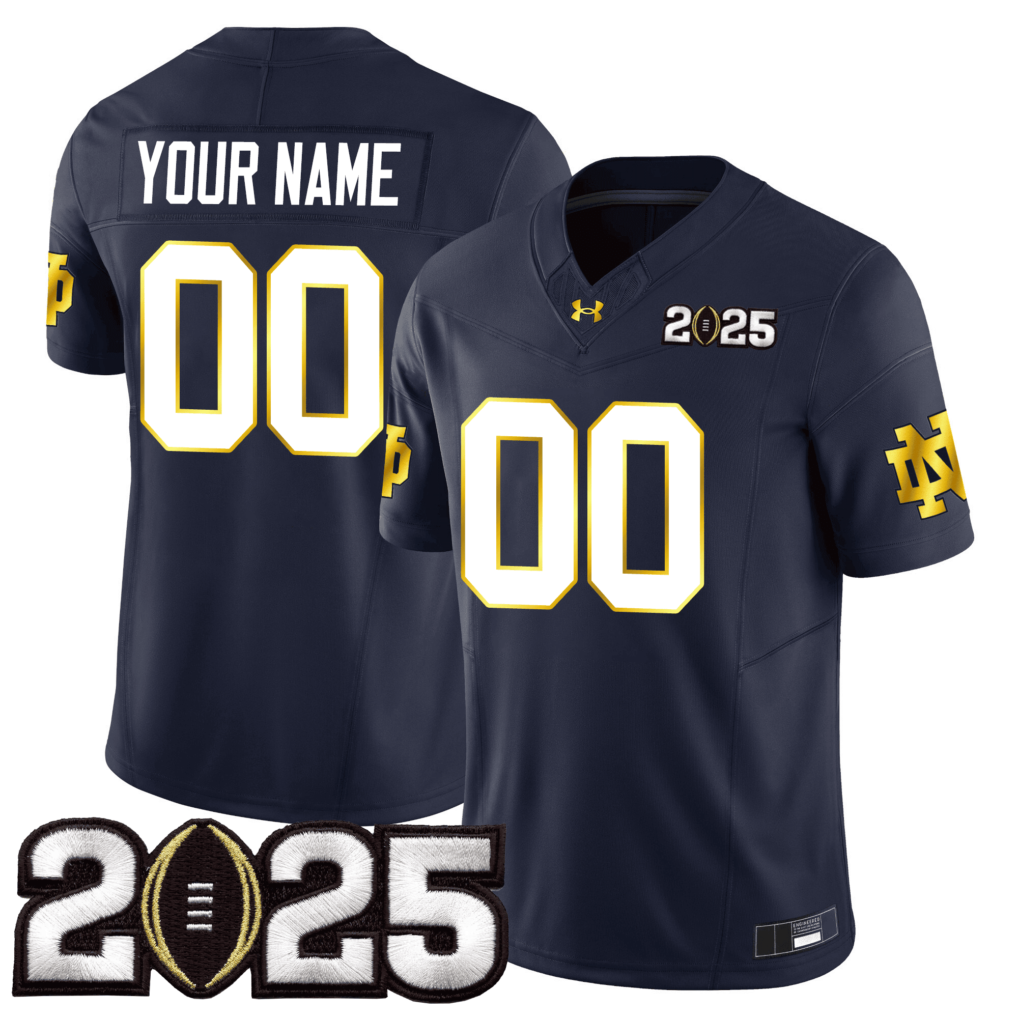 Custom NDFI 24/25 Jersey - CFP Final Patch